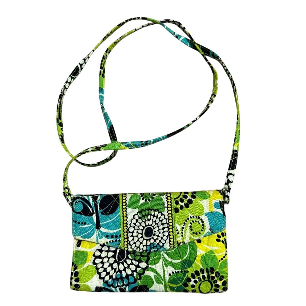 Vera Bradley All In One Crossbody bag - RETIRED: Limes Up pattern - NEW